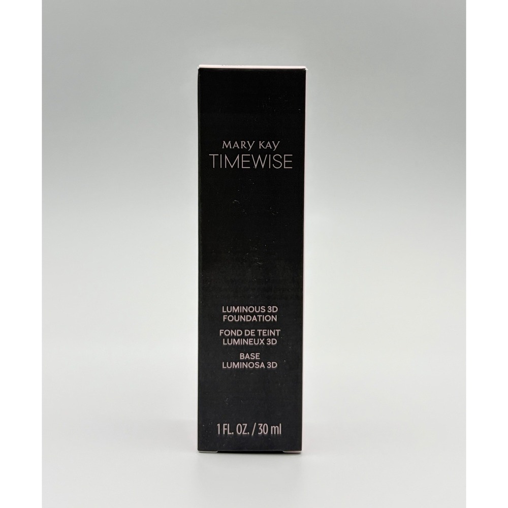 Mary Kay TimeWise Luminous 3D Foundation Ivory N 160 NIB 1oz/30ml